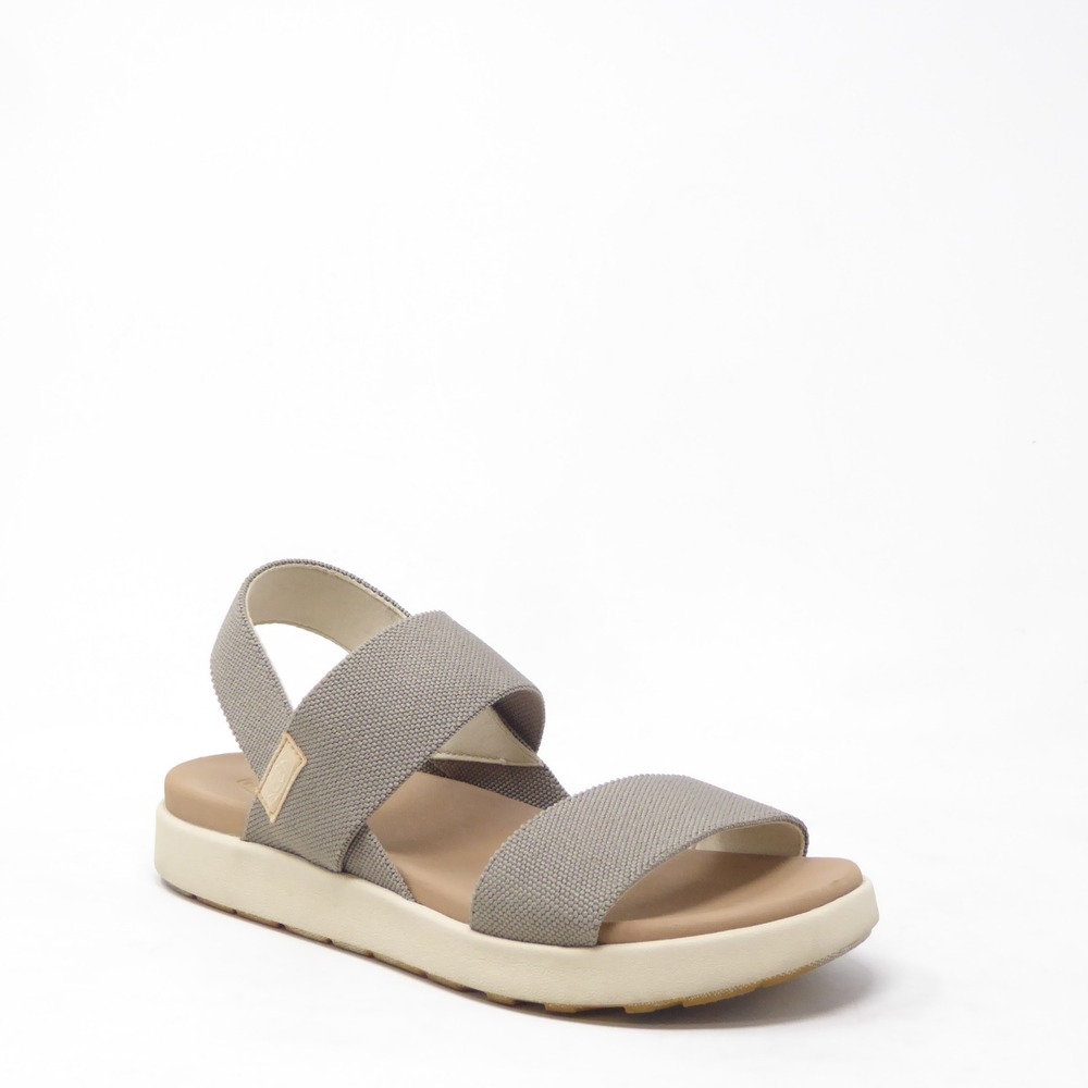 KEEN Womens Elle Backstrap Sandals Gray Stretch 8 Wide